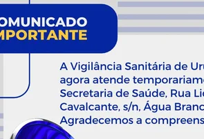 Sede da Vigilância Sanitária em Uruçuí tem novo endereço