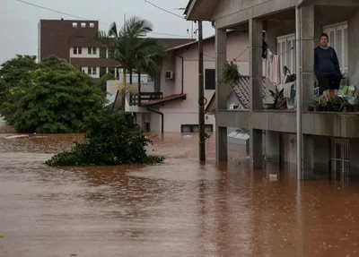 Rio Guaíba ultrapassa cota de inundação no Rio Grande do Sul