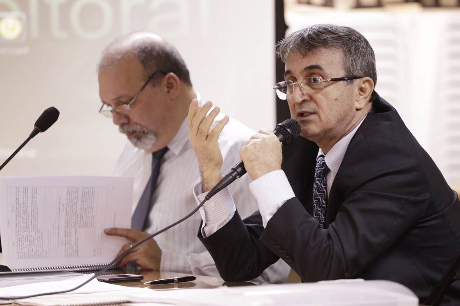 Juiz Carlos Nogueira comandou o evento