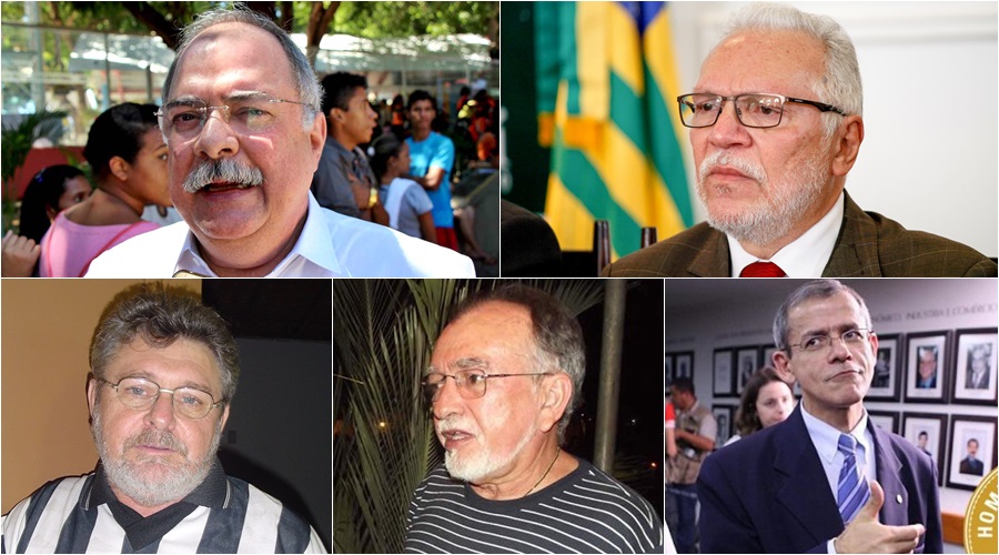 Osmar Júnior, Antonio José Medeiros, Simplício Mário, B. Sá e Nazareno Fonteles