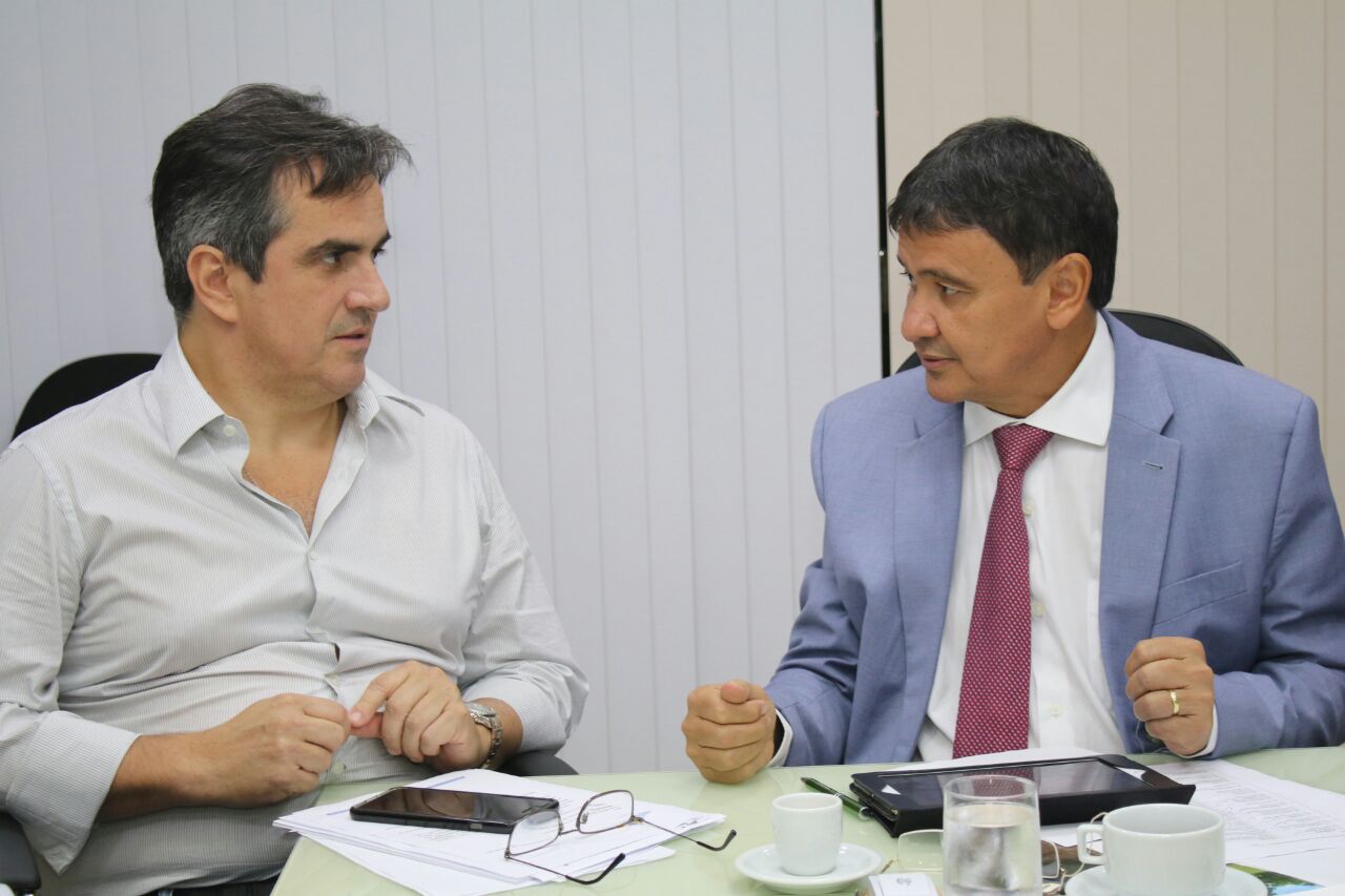 Senador Ciro Nogueira e governador Wellington Dias