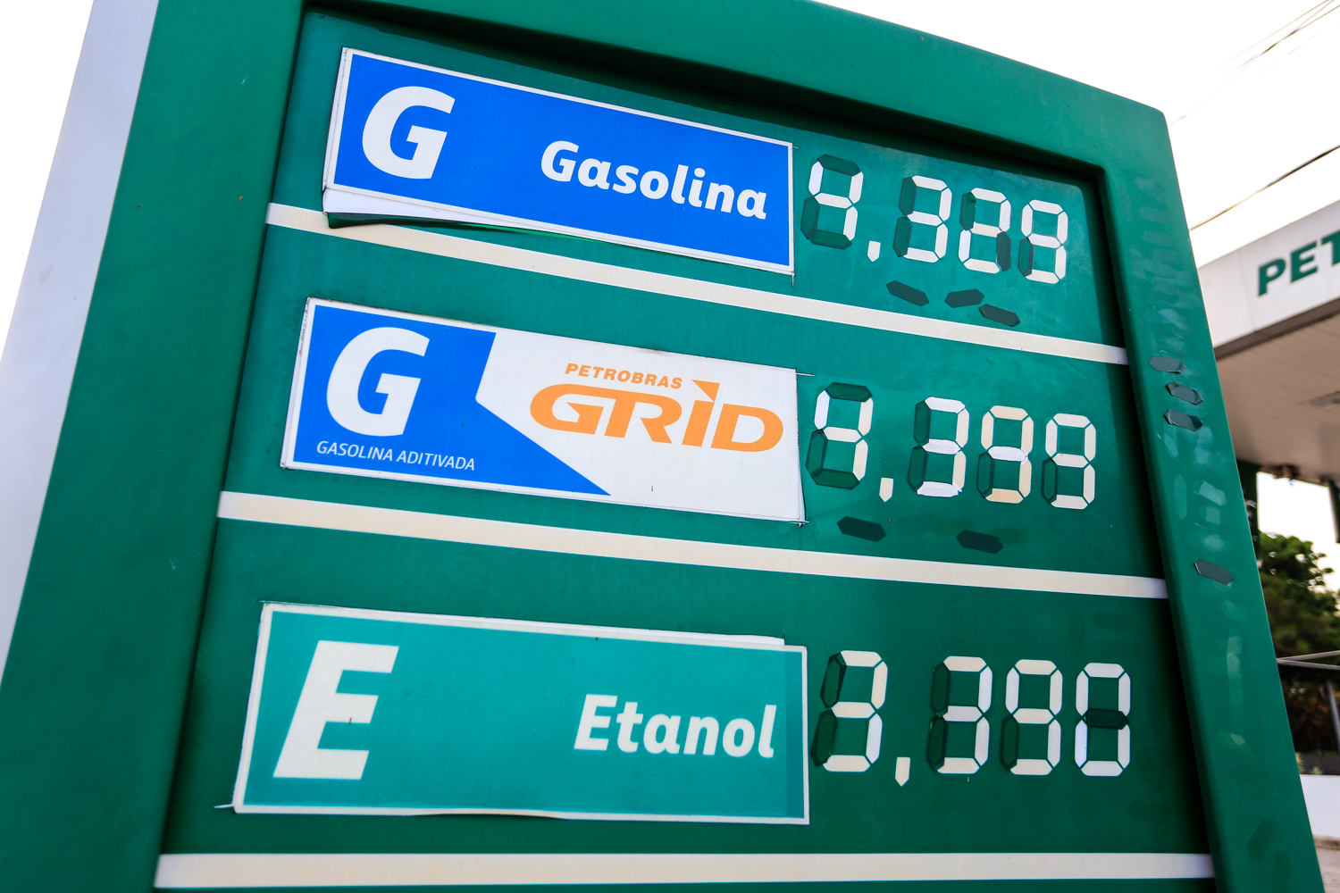 Preço da gasolina em Teresina  