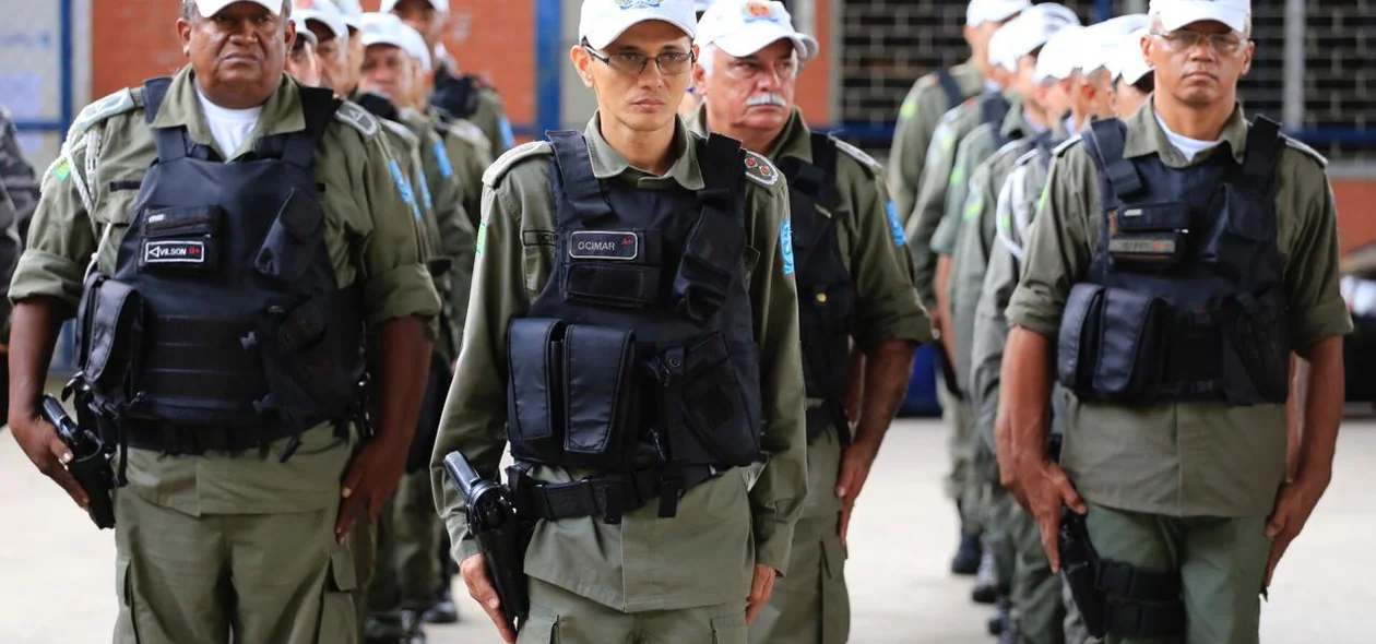 Membros da Força de Segurança do Estado do Piauí