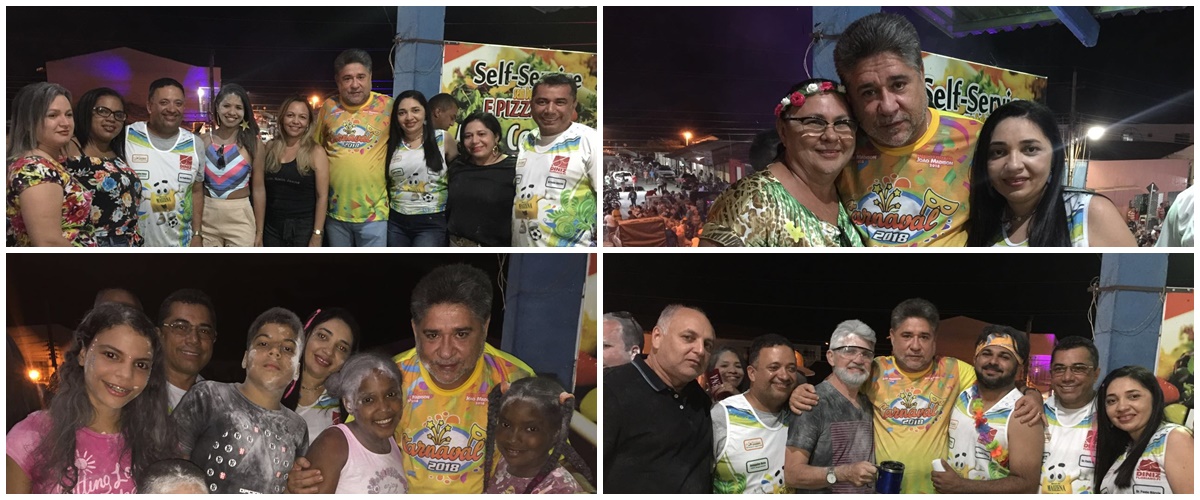 Deputado João Mádison finaliza Carnaval em Angical depois de visitar Água Branca, Monsenhor Gil e Agricolândia 