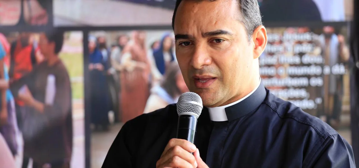Coordenador regional da Campanha da Fraternidade, padre Leonildo Campelo