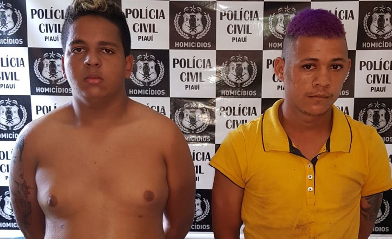 Wanderson da Silva Bispo e Gildene Silva Gomes foram presos vendendo drogas