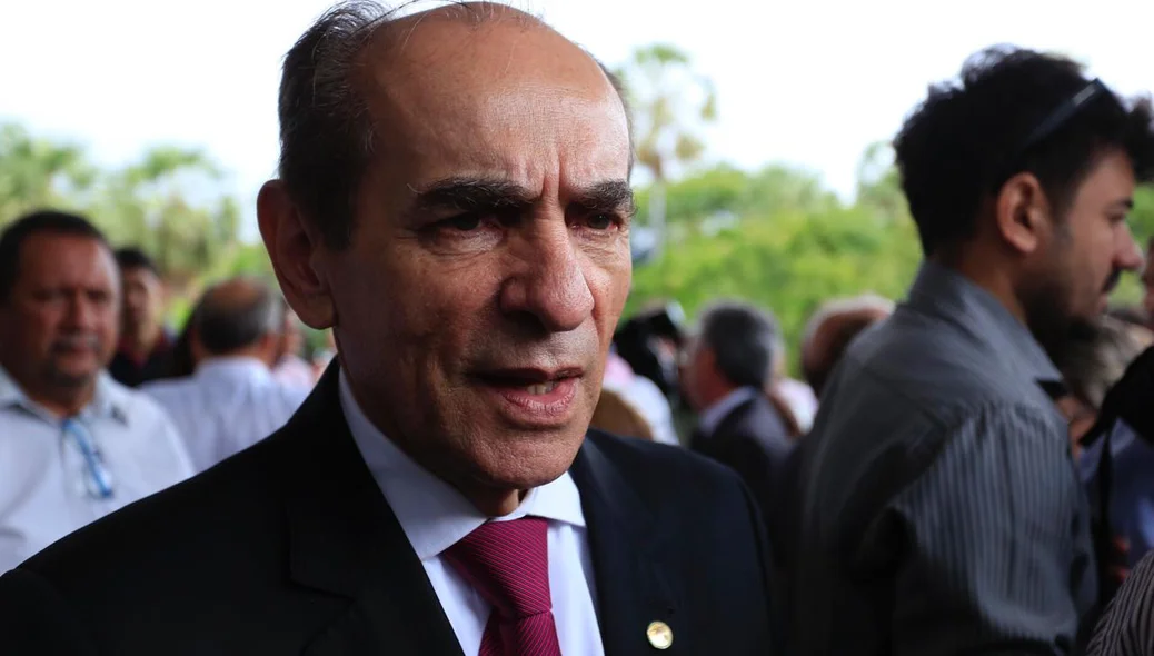 Deputado Marcelo Castro durante lançamento do Cartão Reforma em Teresina