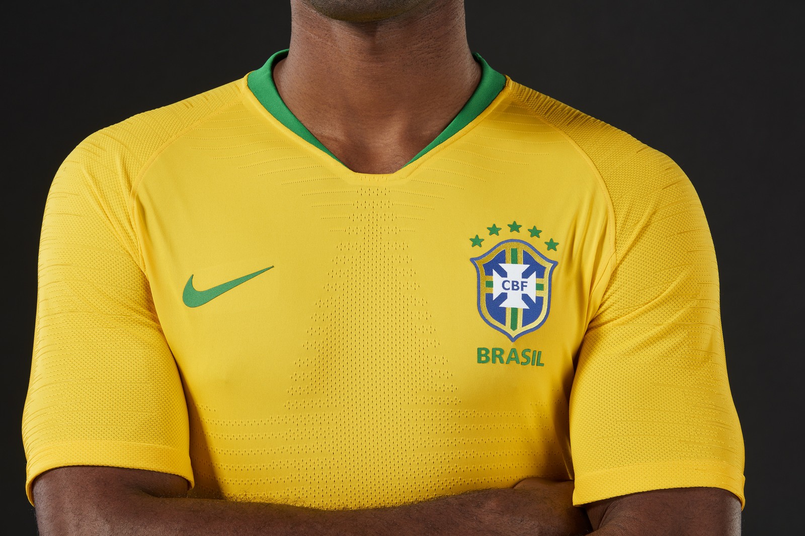 Uniforme oficial da seleção brasileira para a Copa do Mundo 2018