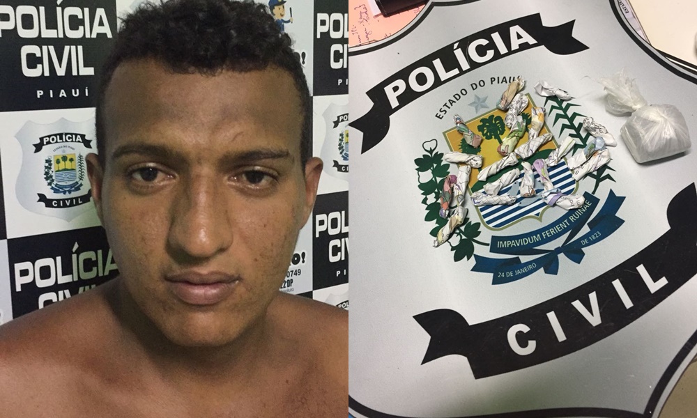 Ney Anderson Rodrigues foi preso no Parque Brasil em Teresina