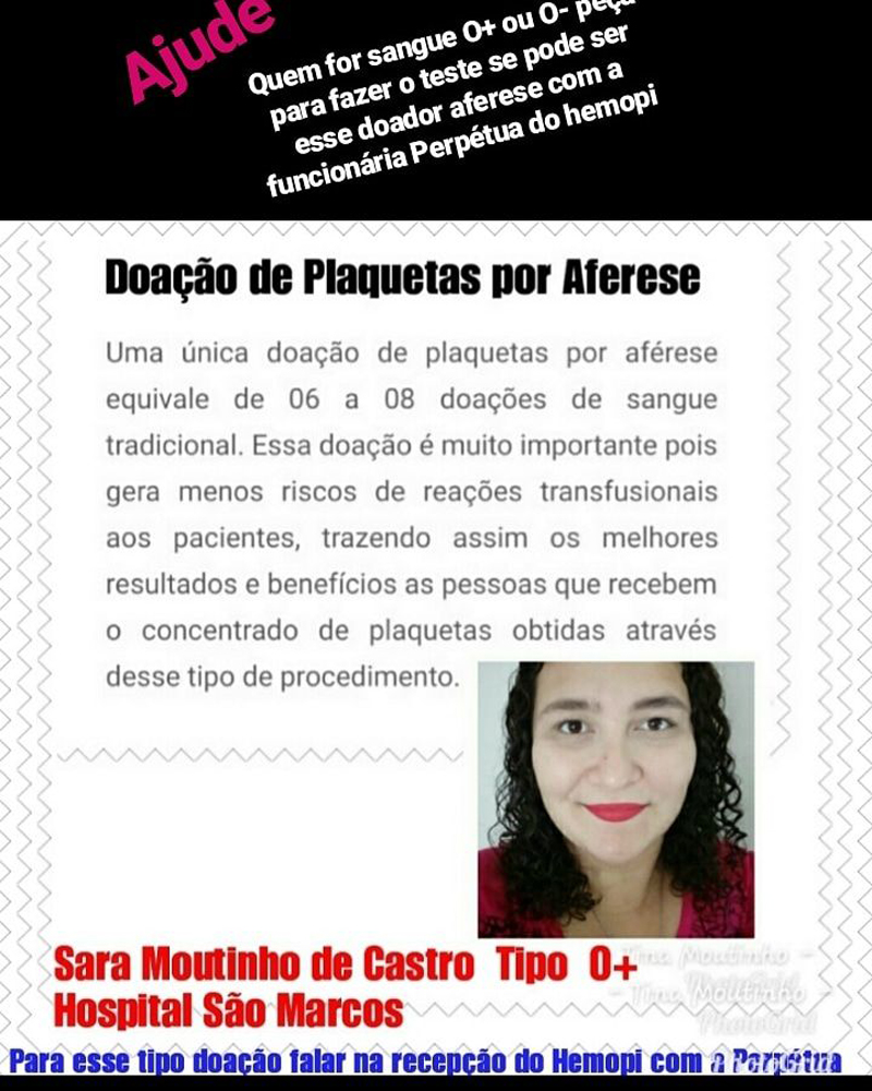 Campanha para ajudar Sara Moutinho