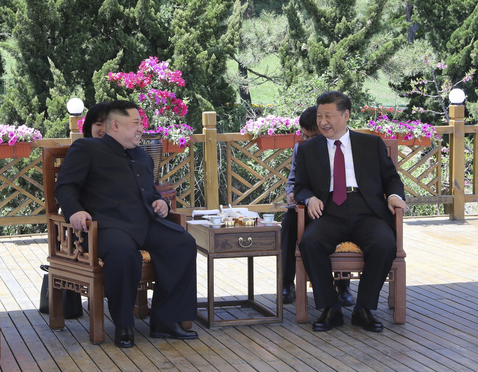 Kim Jong-un e Xi Jinping