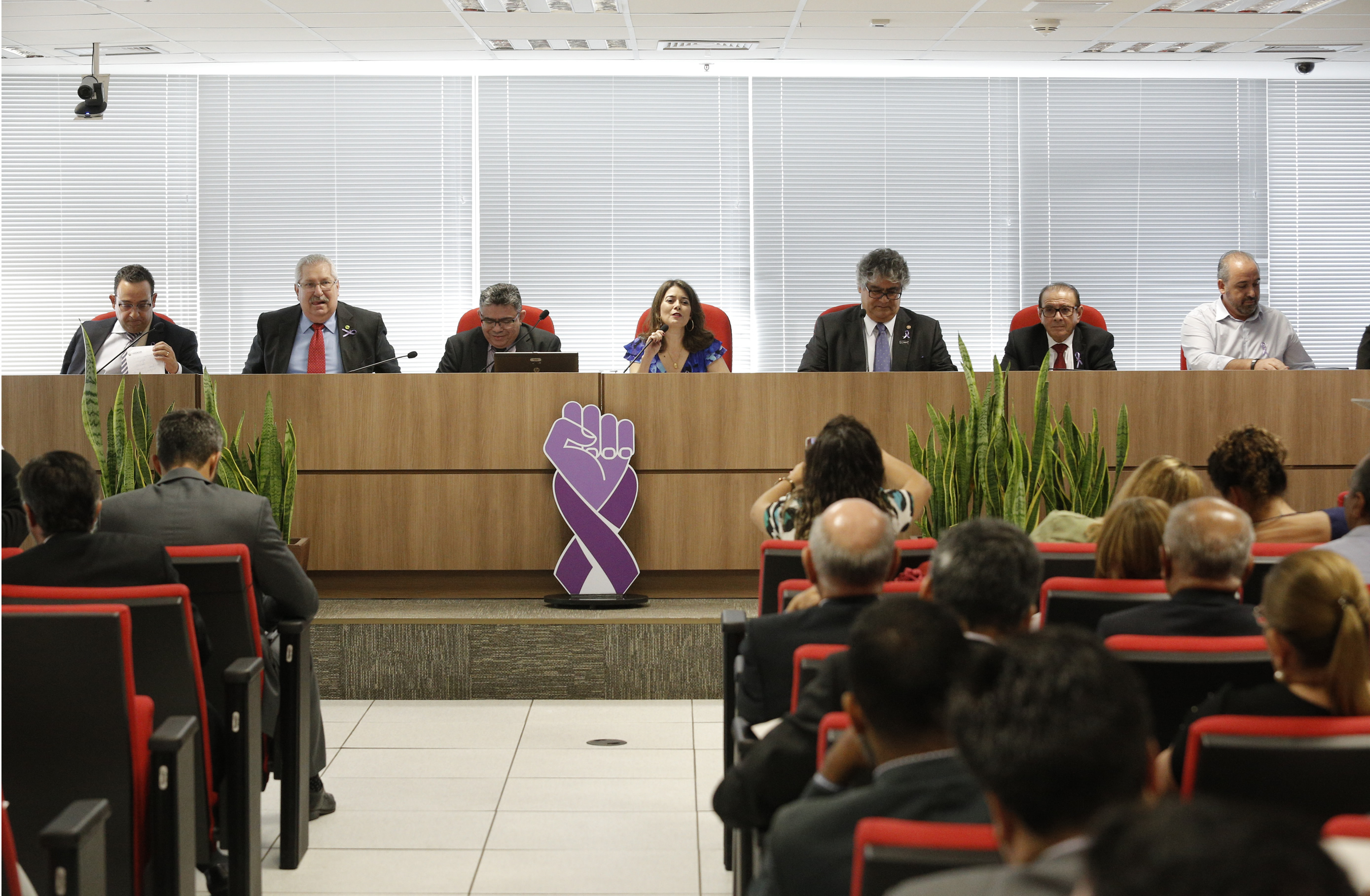 Valdeci Cavalcante participa de mesa-redonda na abertura do Maio Lilás