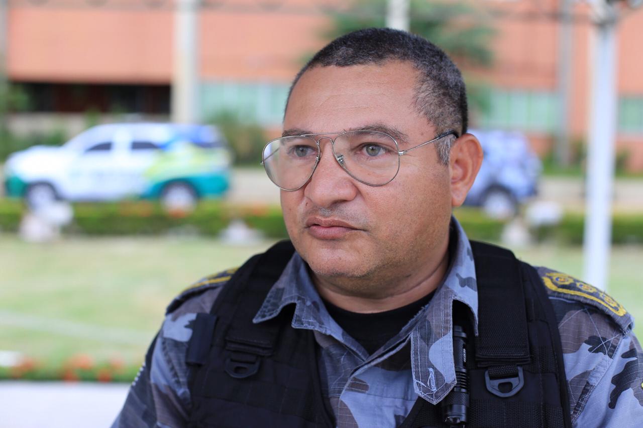 Coronel Márcio Oliveira, coordenador geral de operações da Polícia Militar do Piauí
