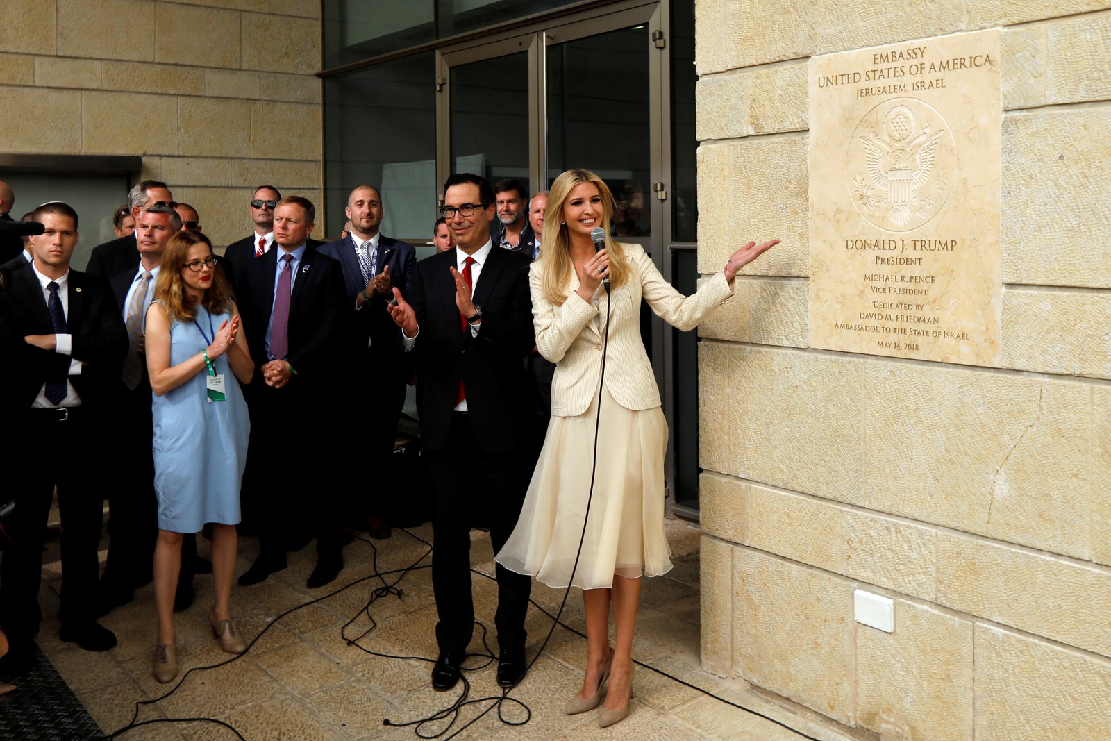 Ivanka Trump inaugura embaixada dos EUA em Jerusalém nesta segunda-feira (14)