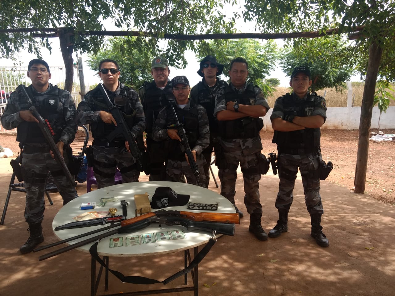 Força Tática de Simplício Mendes e Campinas do Piauí
