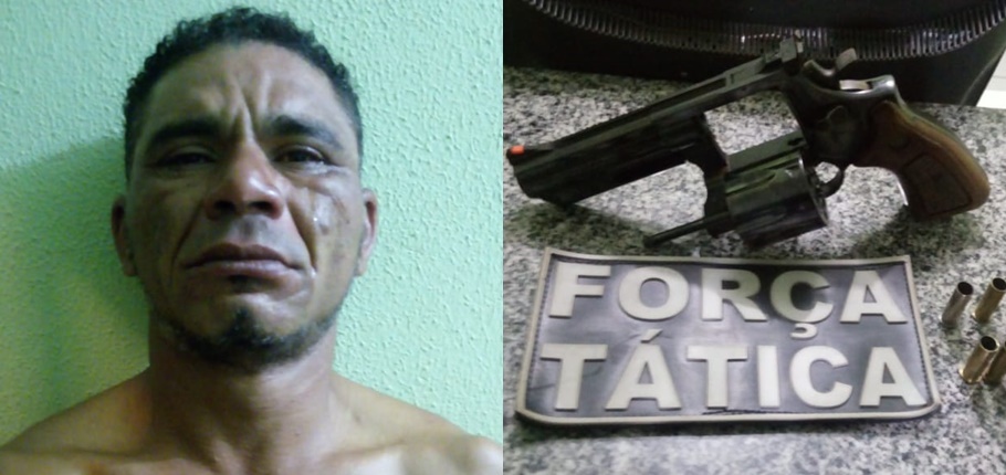 Homem preso após disparar tiros em Campinas do Piauí