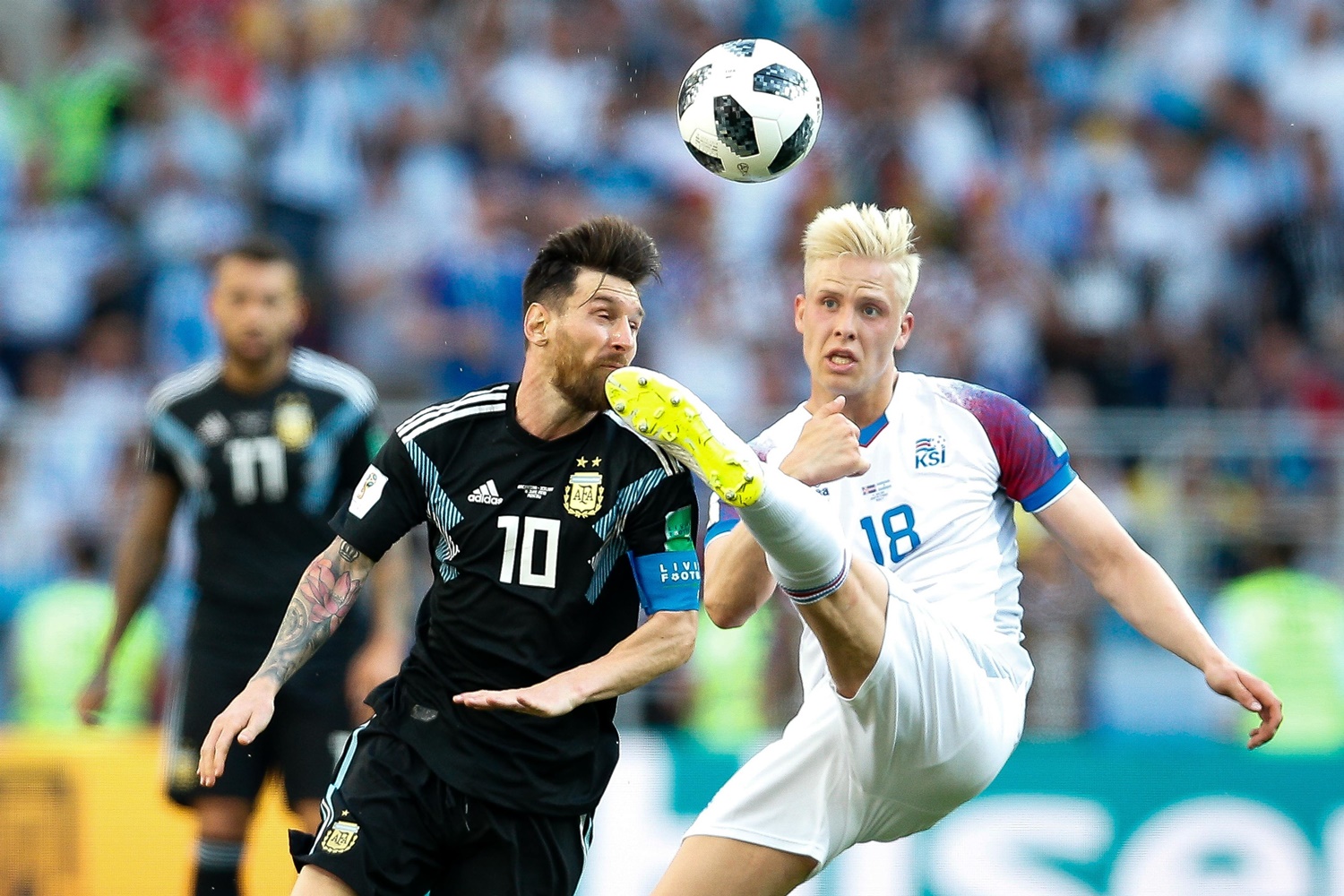 A bicampeã do mundo, liderada por Lionel Messi, não conseguiu superar a estreante Islândia 
