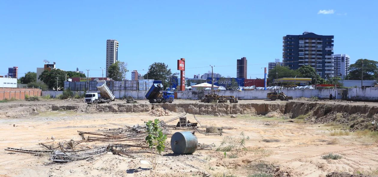 Terreno em que será construída nova maternidade do Piauí 