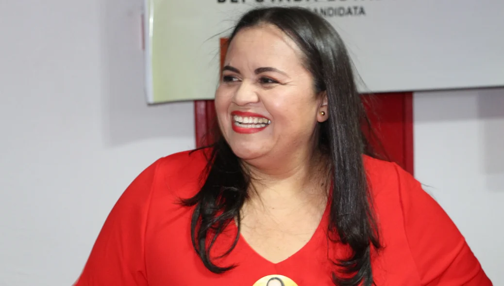 Elisângela Moura, candidata a deputada estadual