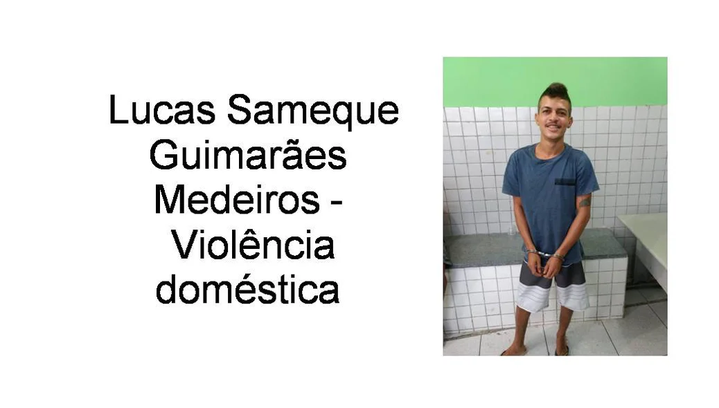 Lucas Semeque, acusado de violência doméstica