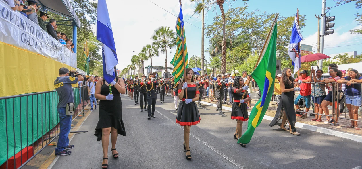 Desfile em Teresina Piauí 