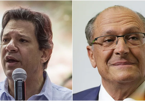 Fernando Haddad e Geraldo Alckmin