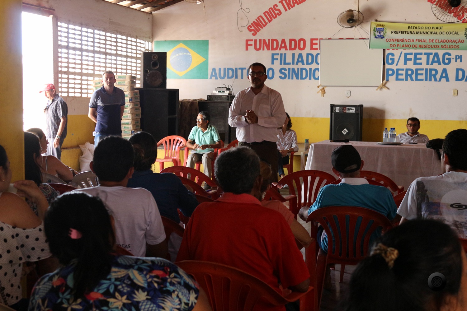 Conferência Final do Plano Municipal de Resíduos Sólidos em Picos