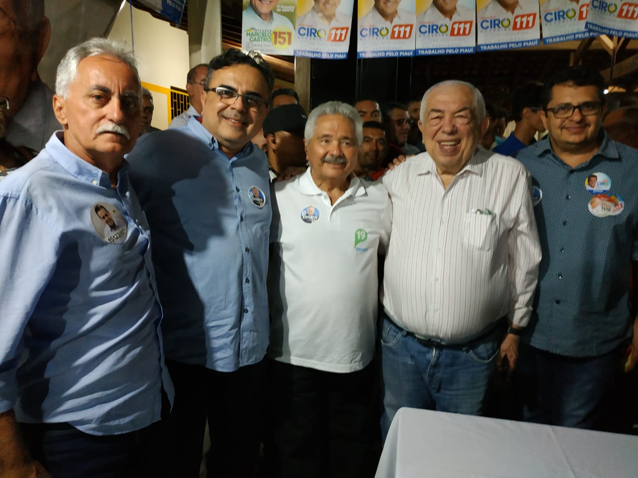 Elmano Férrer recebe apoio de prefeito de Canto do Buriti