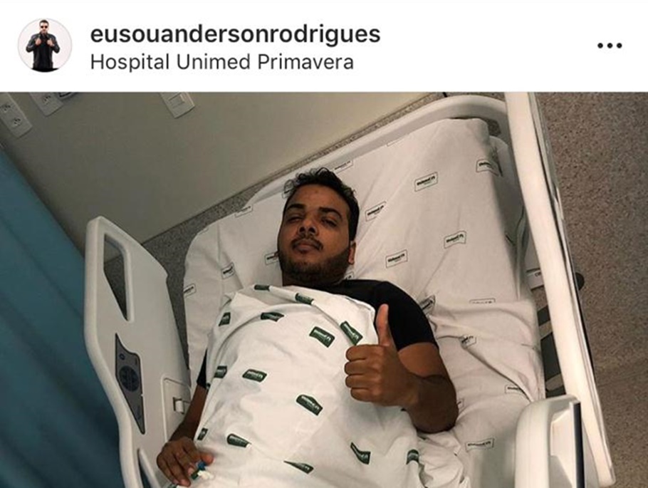 Anderson Rodrigues postou foto no instagram