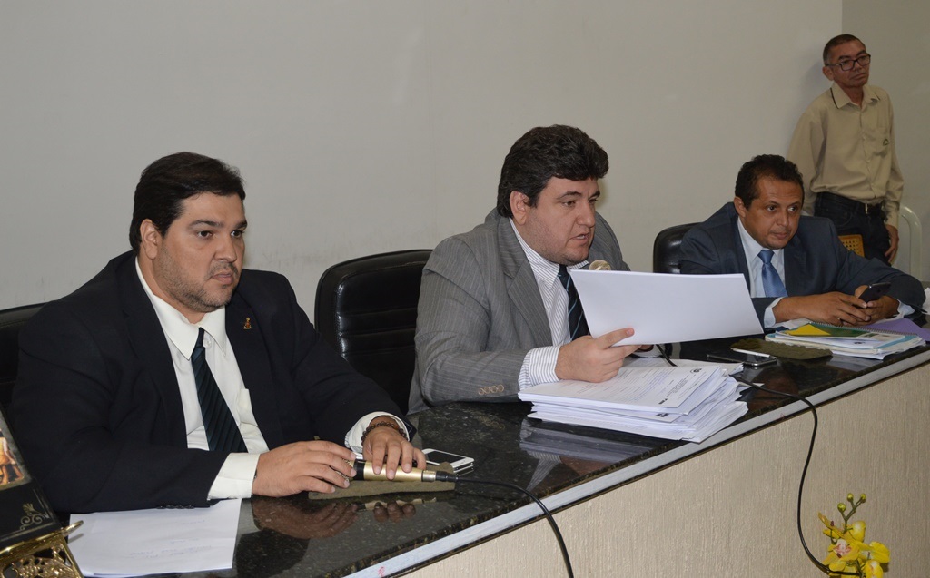 Mesa diretora da Câmara Municipal de Picos