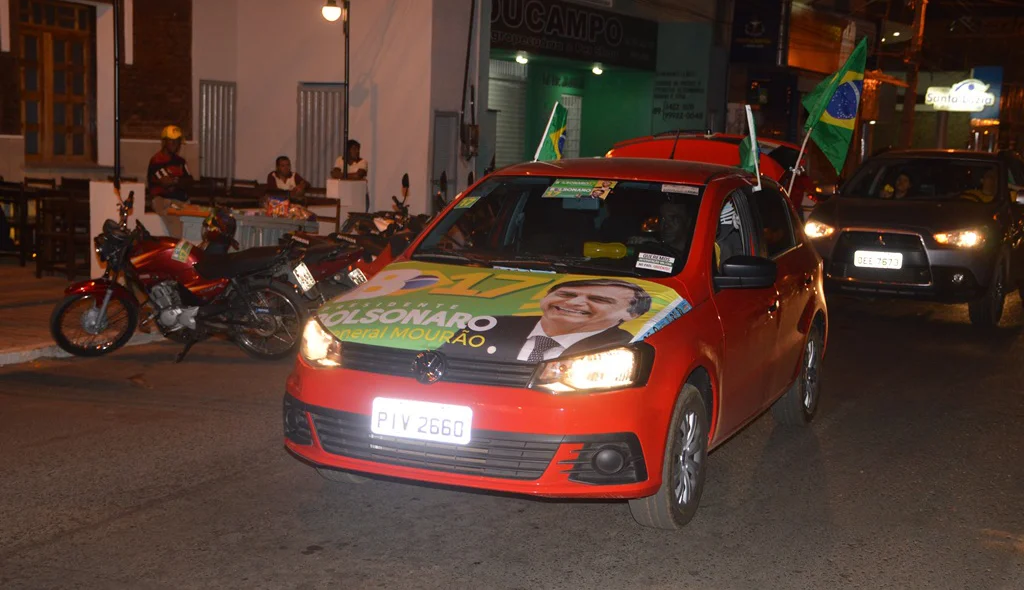 Carreata em prol de Bolsonaro em Picos