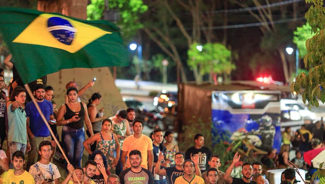 Apoiadores de Jair Bolsonaro
