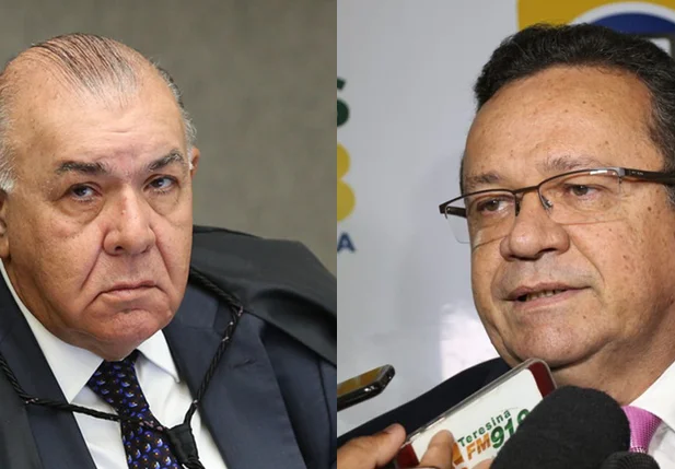 Ministro Jorge Mussi e desembargador Sebastião Ribeiro Martins