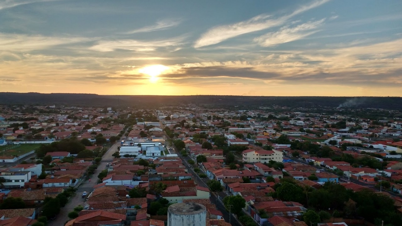 Vista aérea de Oeiras-Pi