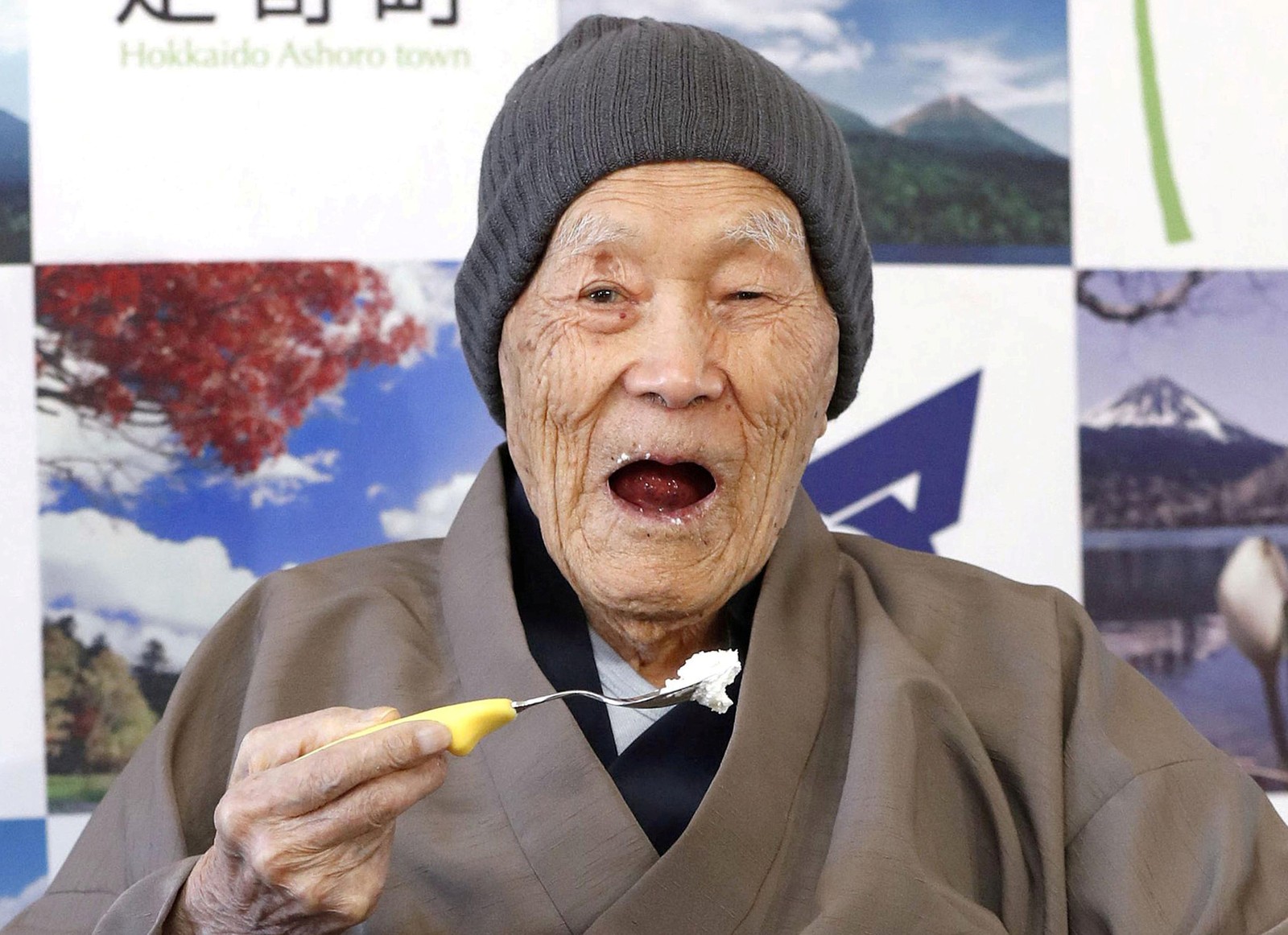 Homem mais velho do mundo morre no Japão