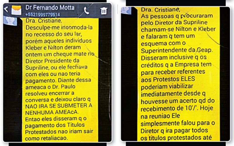 Conversa entre Fernando Motta e Cristiane de Castro