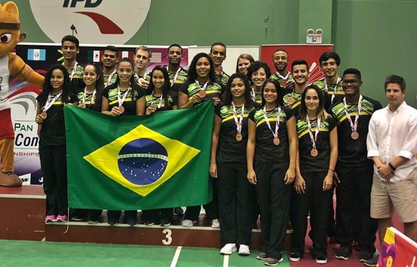 Delegação Brasileira de badminton