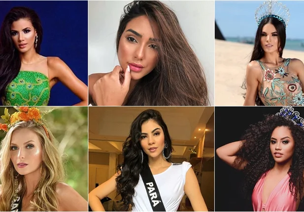 Candidatas ao Miss Brasil 2019