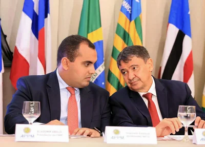 Georgiano Neto e governador Wellington Dias