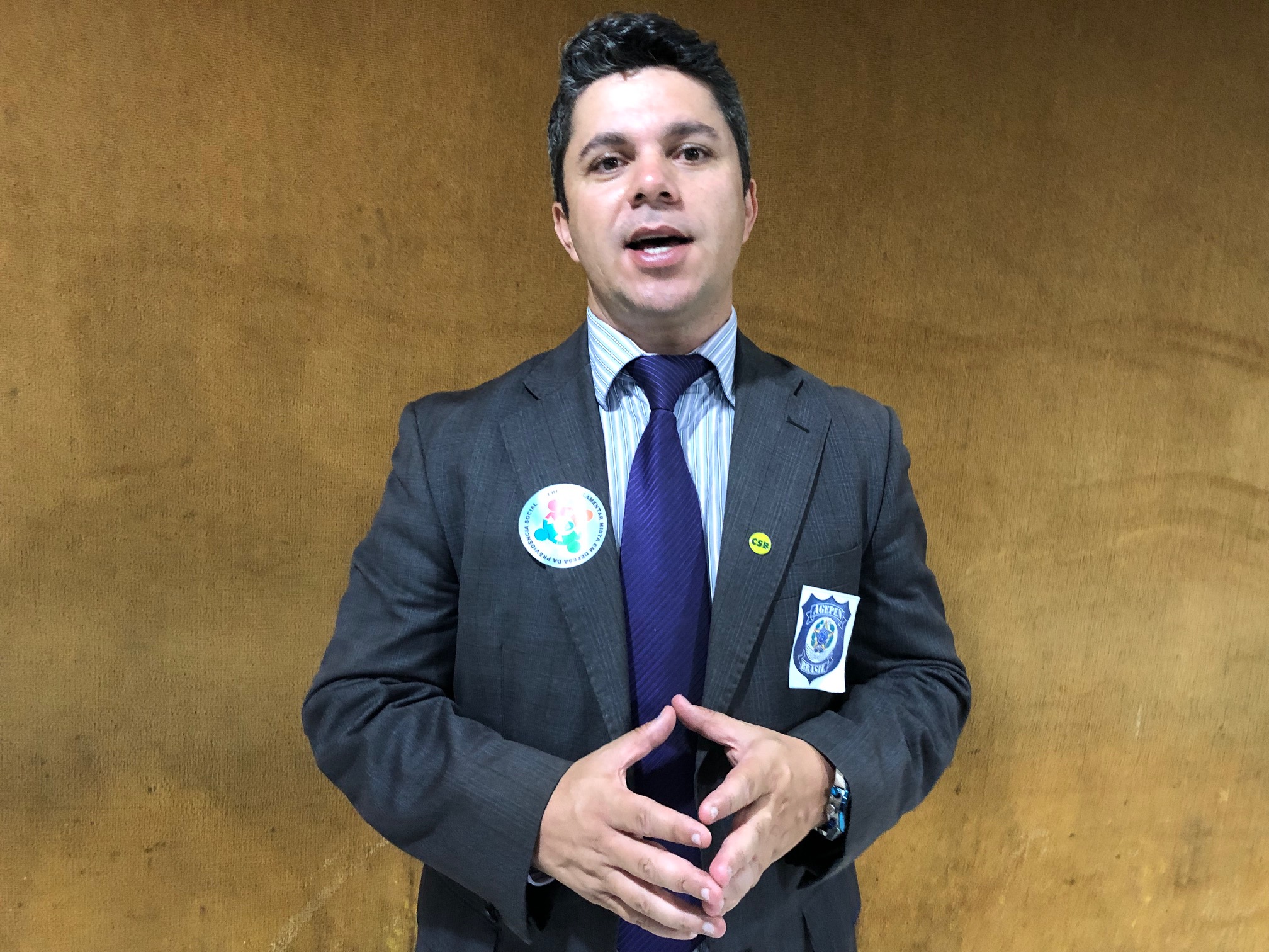 Leandro Allan, presidente da AGEPEN-BR