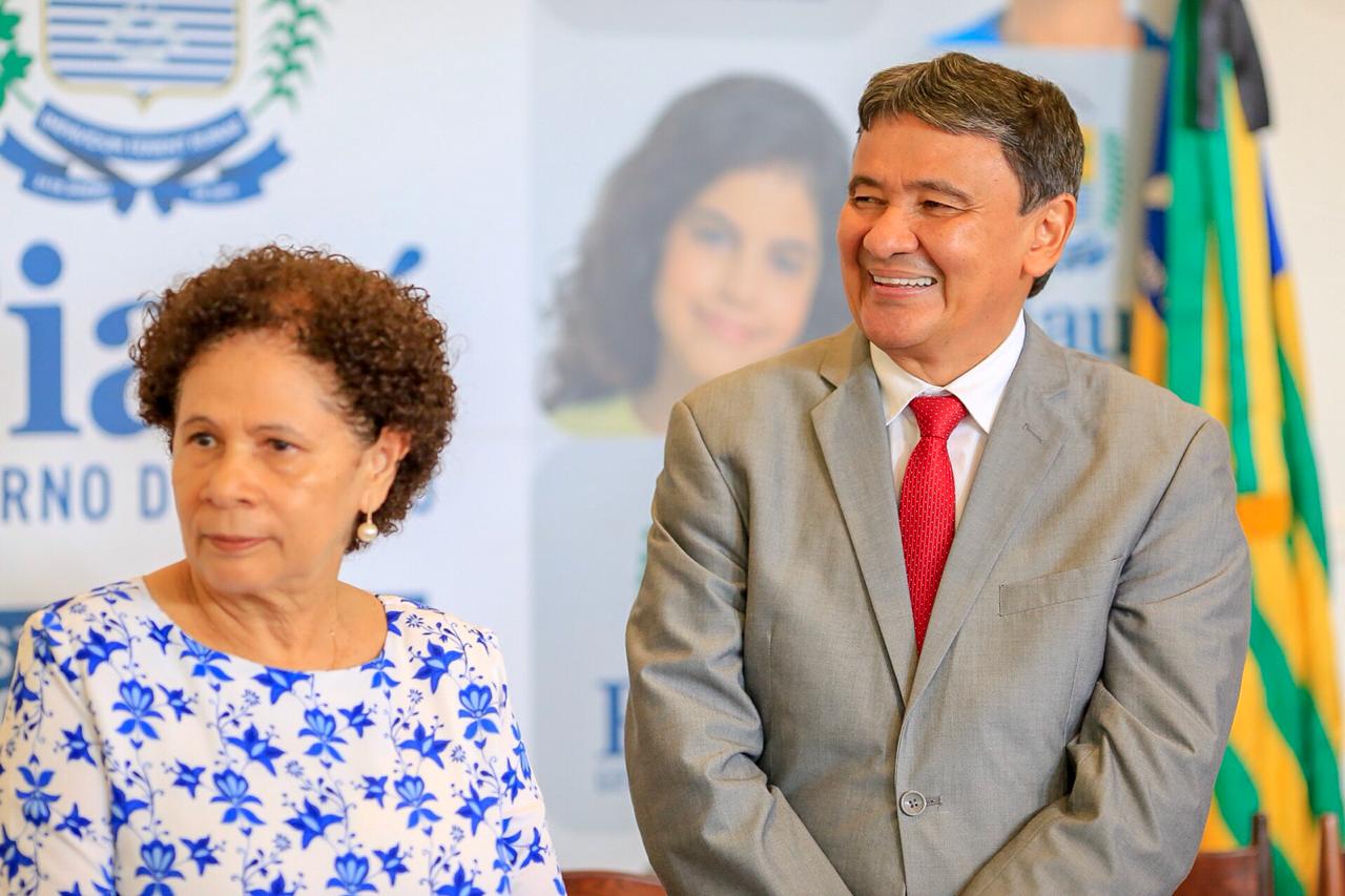Governador Wellington Dias e Regina Sousa