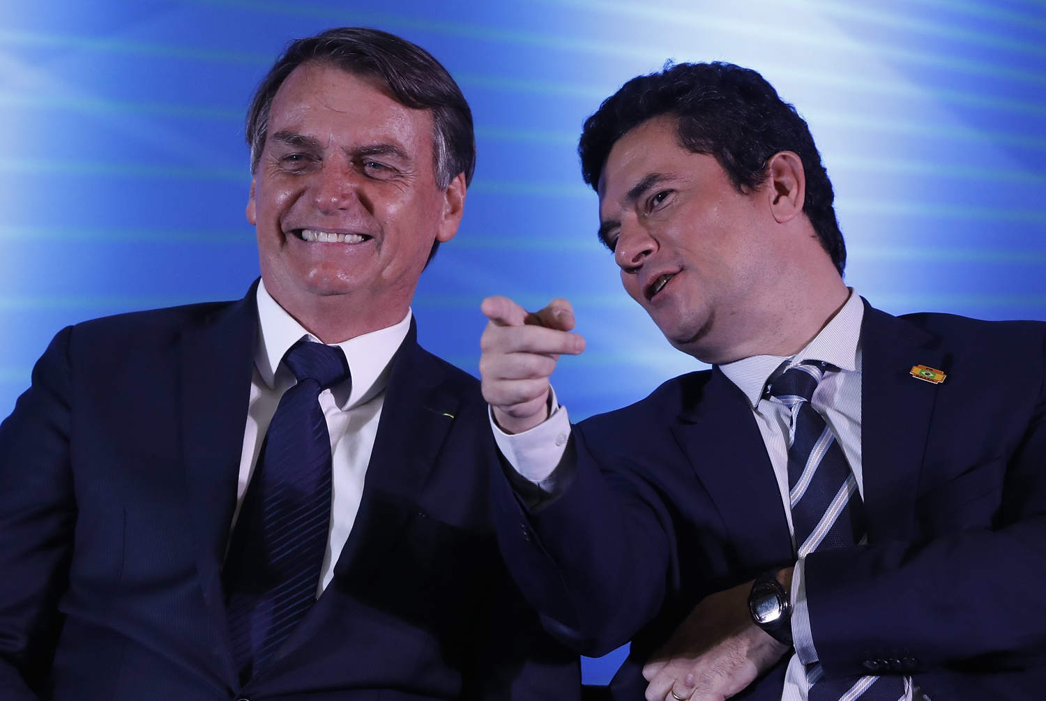 Jair Bolsonaro e Moro