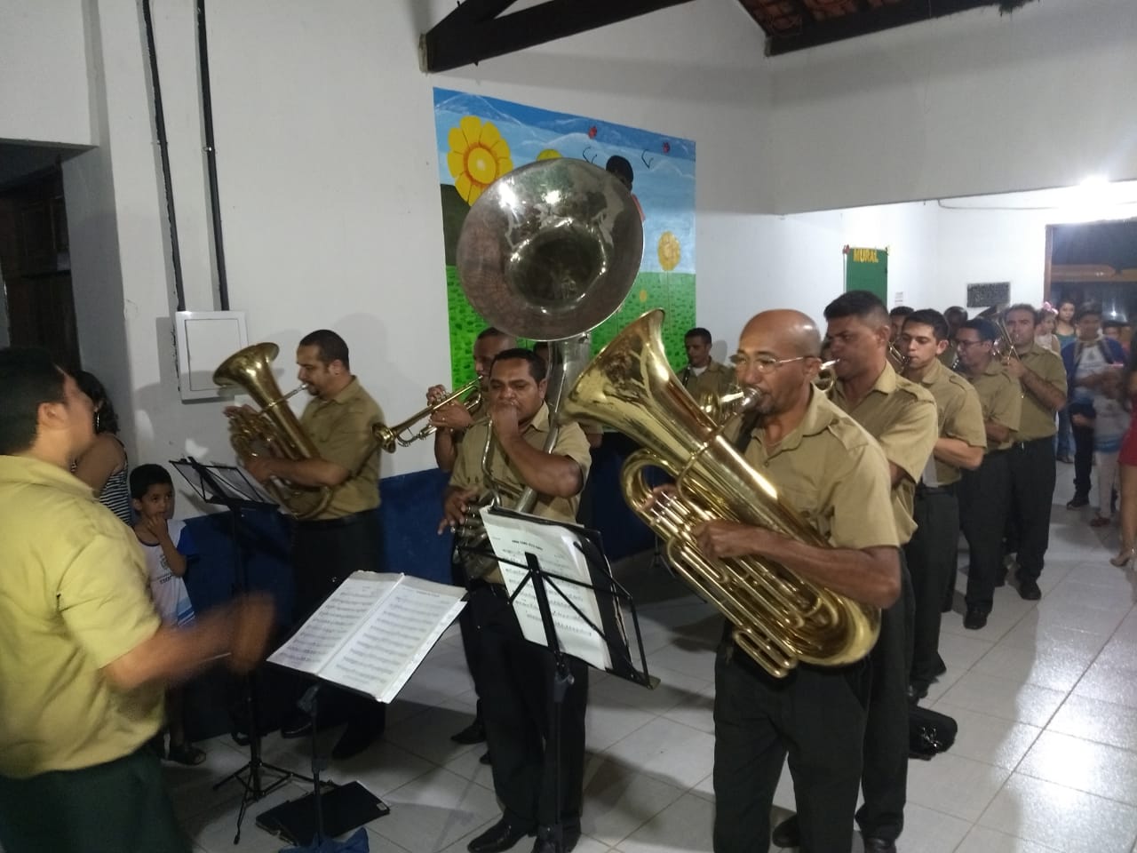 Comemoração de 50 anos de fundação da Escola Helvídeo Nunes de Barros