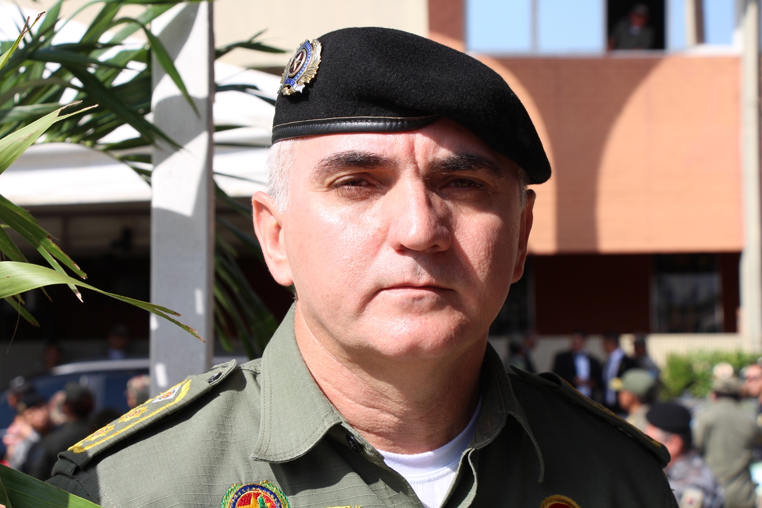 Tenente-coronel Feitosa, comandante da PM em Uruçuí