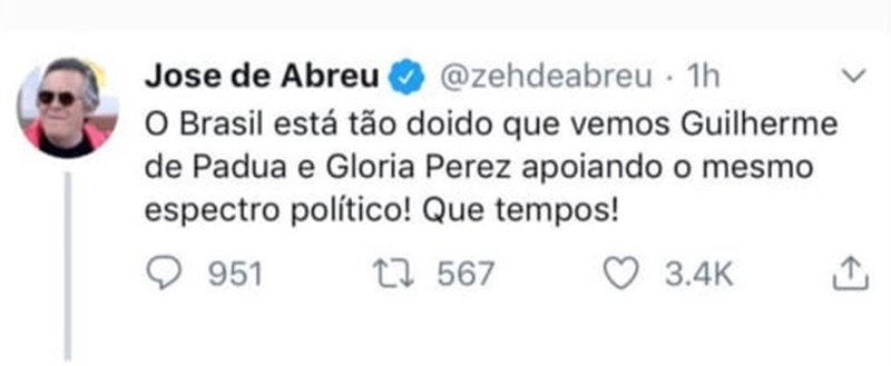 Post de José de Abreu