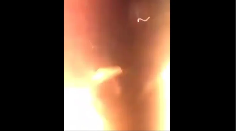 Turbina de avião da Gol pega fogo durante decolagem em Juazeiro do Norte no Ceará