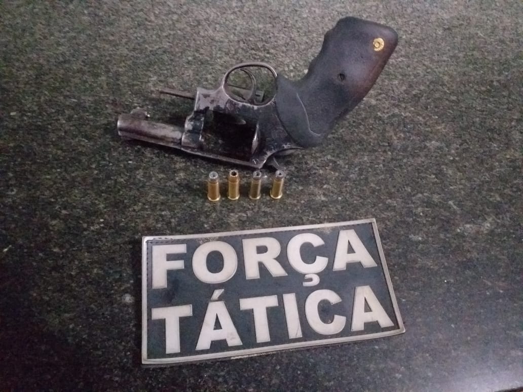 Arma apreendida pela PM de Campo Maior