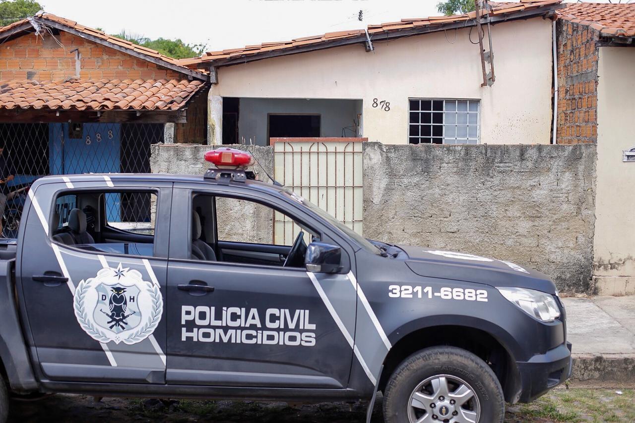 Casa onde aconteceu o crime, no bairro São João