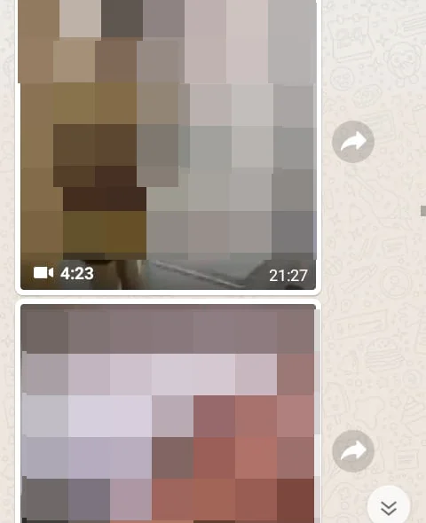 O homem chega a enviar vídeos pornográficos com crianças 