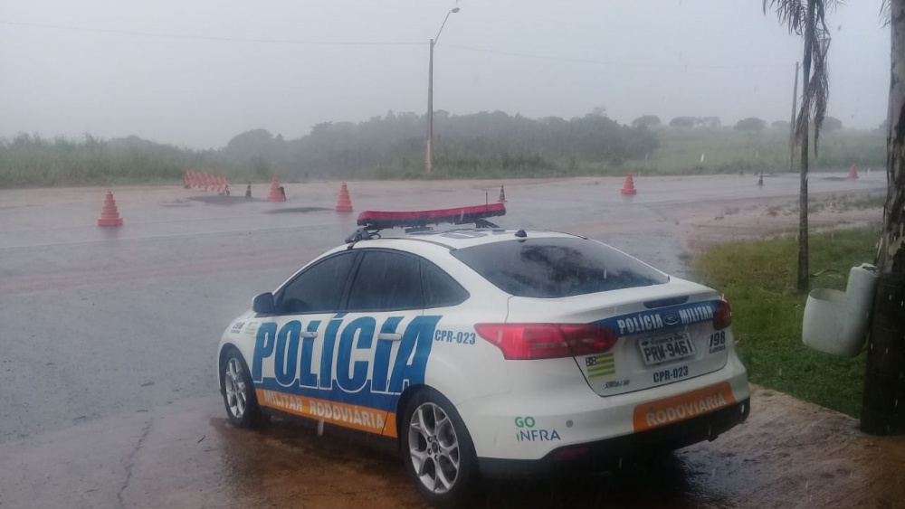 Viatura da Polícia Militar de Goiás